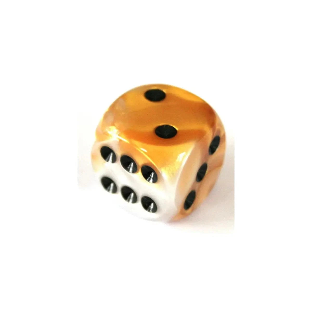 Chessex Chessex Gemini Gold-White W6 12mm