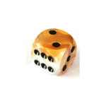 Chessex Chessex Gemini Gold-White W6 12mm