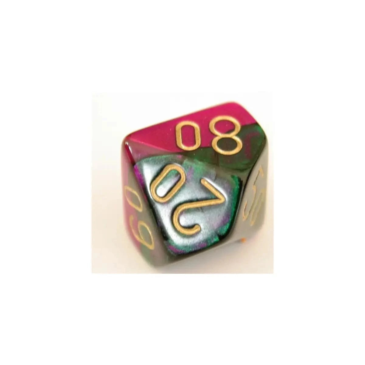 Chessex Chessex Gemini Green-Purple W10-0