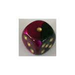 Chessex Chessex Gemini Green-Purple W6 16mm