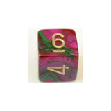 Chessex Gemini Green-Purple W6