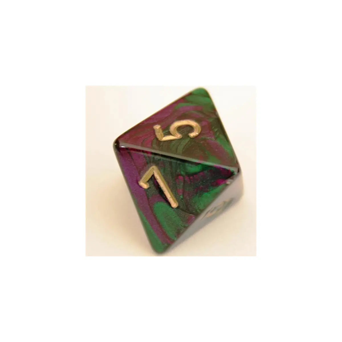 Chessex Gemini Green-Purple W8