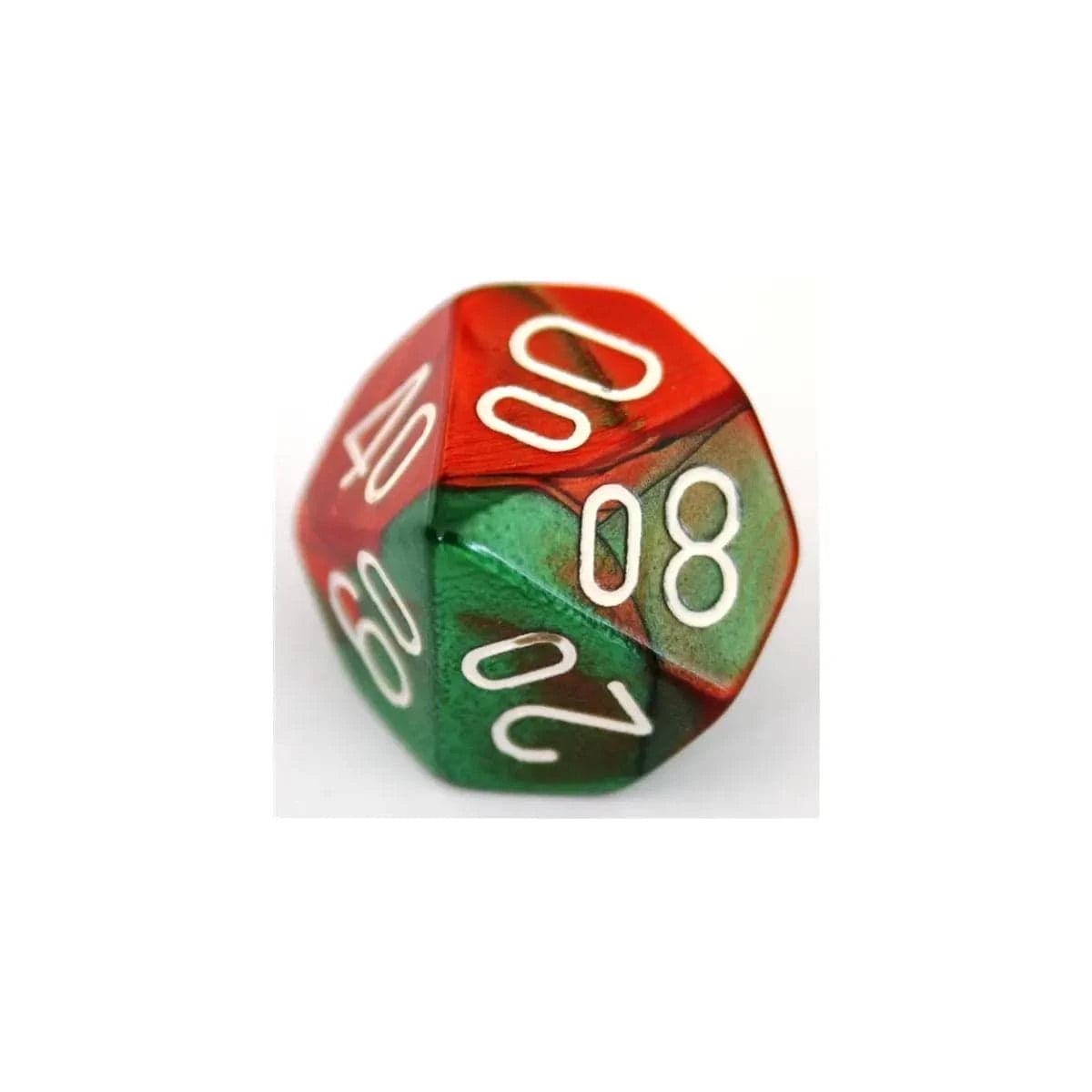 Chessex Chessex Gemini Green-Red W10-0
