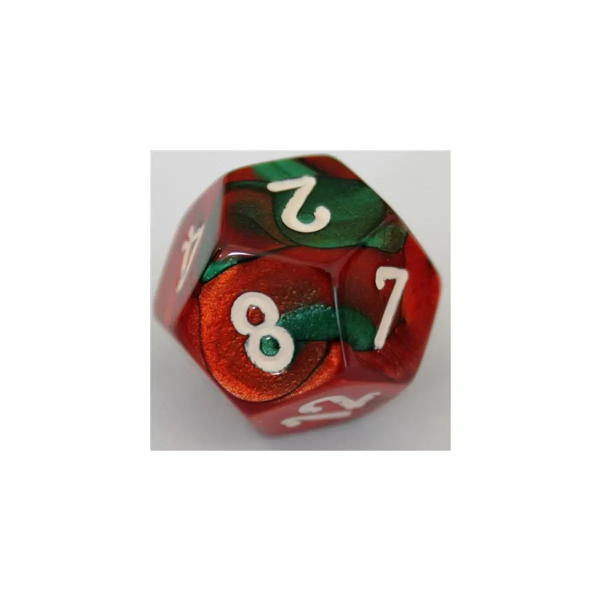 Chessex Gemini Green-Red W12