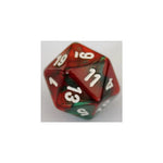 Chessex Chessex Gemini Green-Red W20