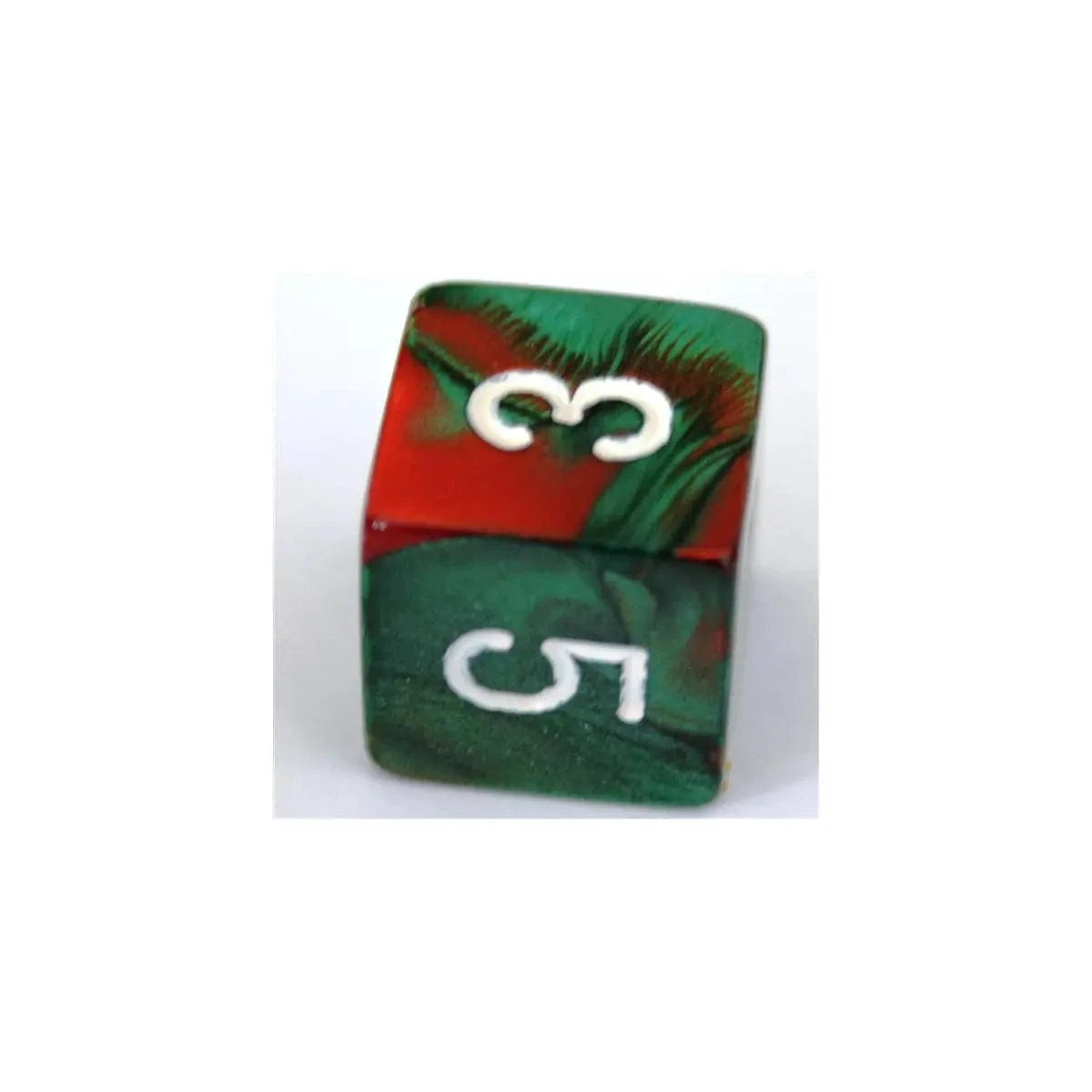 Chessex Chessex Gemini Green-Red W6