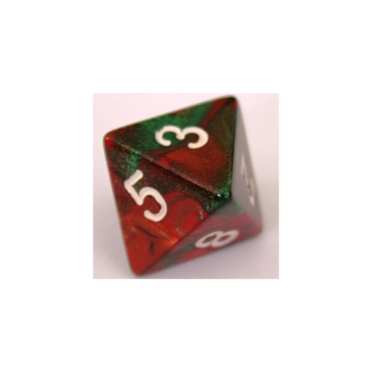 Chessex Gemini Green-Red W8
