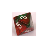 Chessex Gemini Green-Red W8