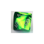Chessex Gemini Green-Yellow W10