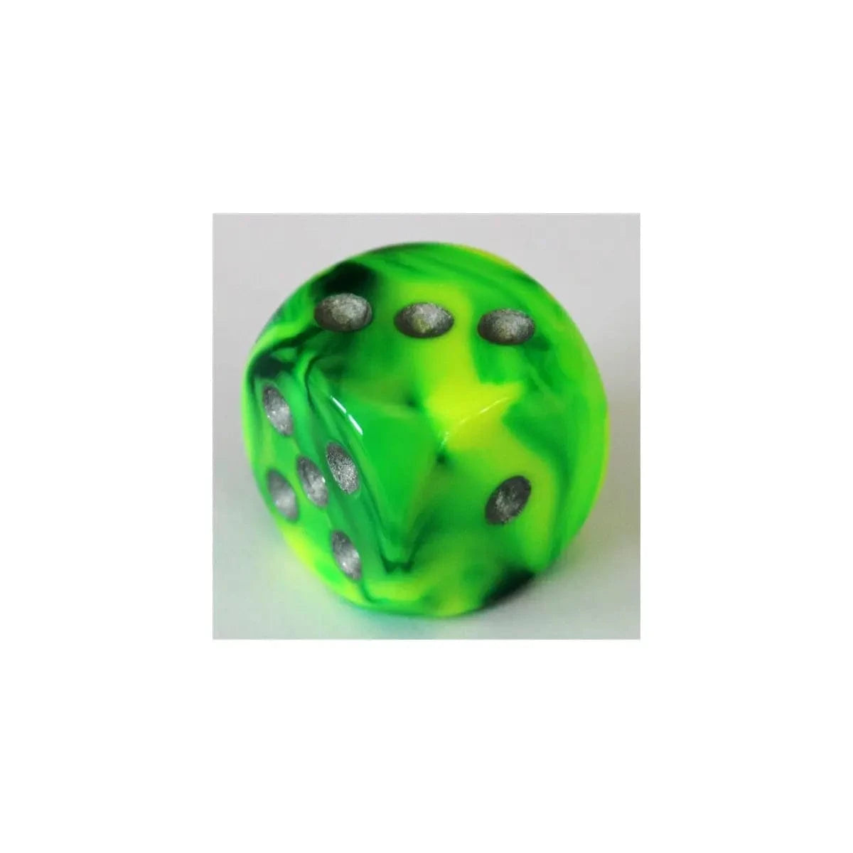 Chessex Chessex Gemini Green-Yellow W6 16mm