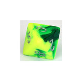 Chessex Gemini Green-Yellow W8