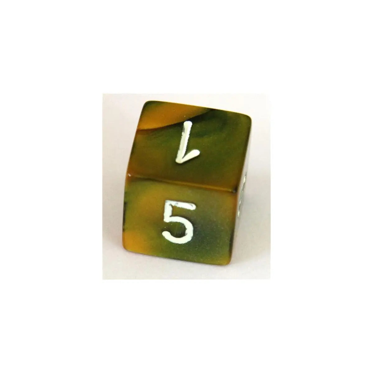 Chessex Gemini Masquerade-Yellow W6