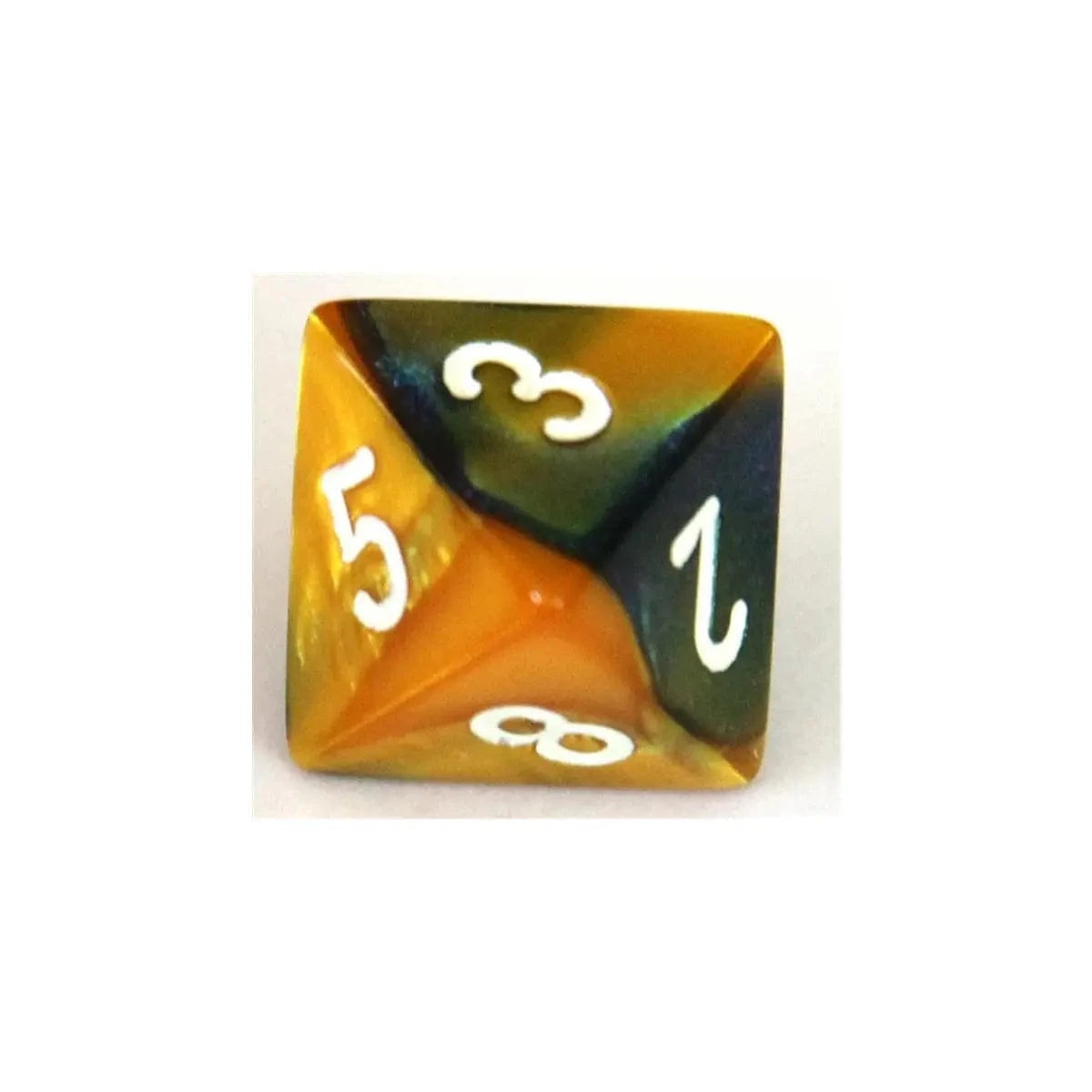Chessex Chessex Gemini Masquerade-Yellow W8