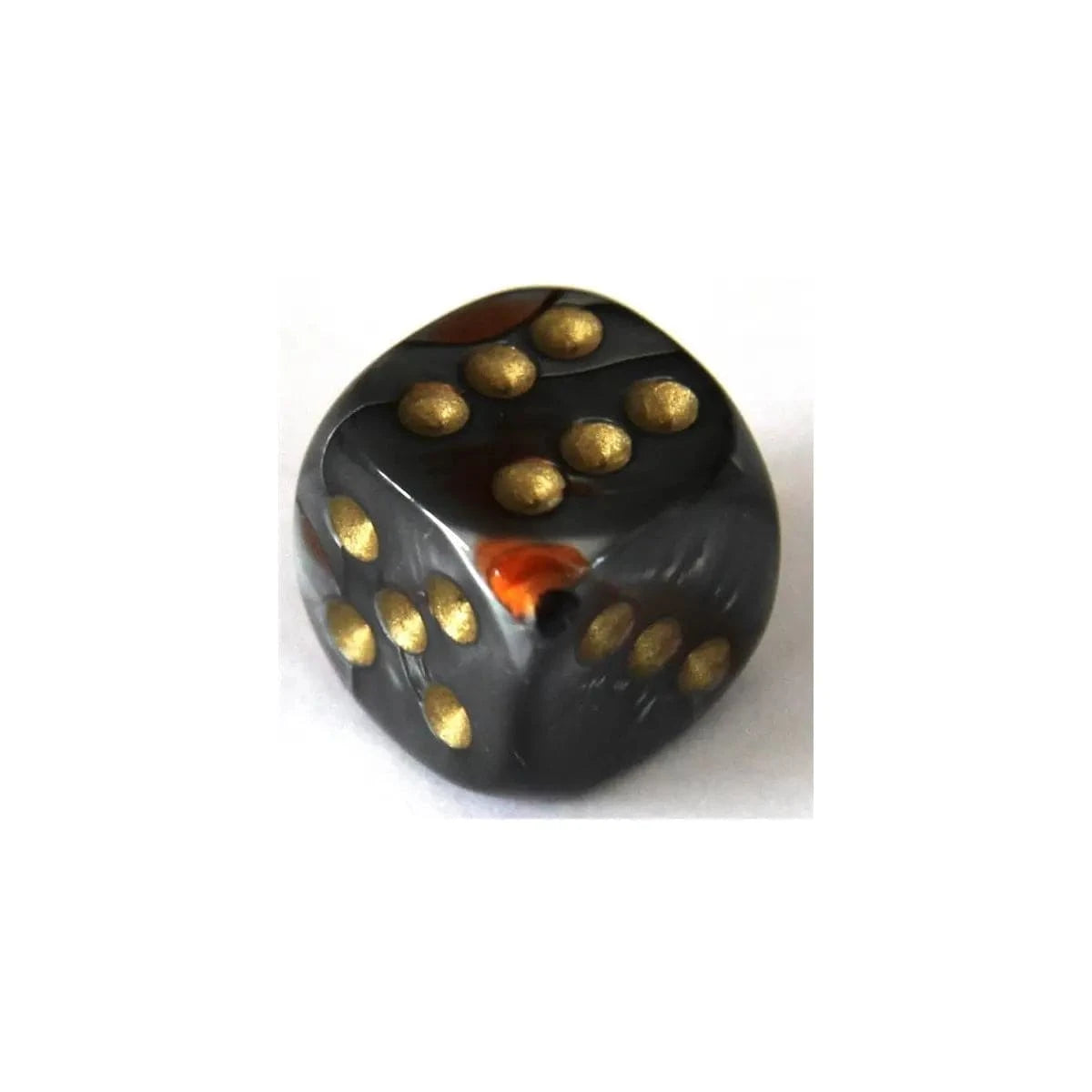 Chessex Chessex Gemini Orange-Steel W6 12mm