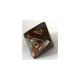 Chessex Chessex Gemini Orange-Steel W8