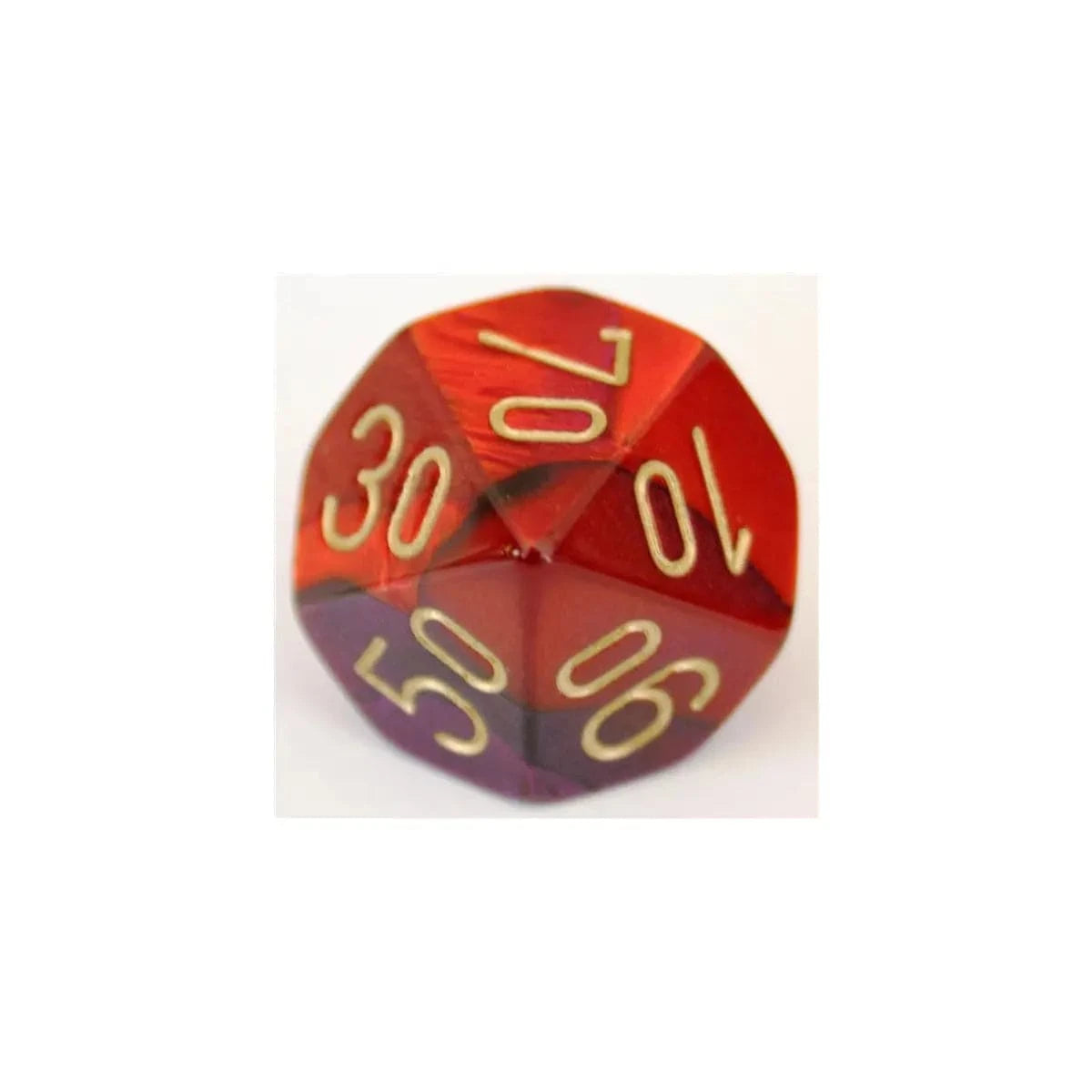 Chessex Chessex Gemini Purple-Red W10-0