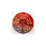 Chessex Gemini Purple-Red W10-0