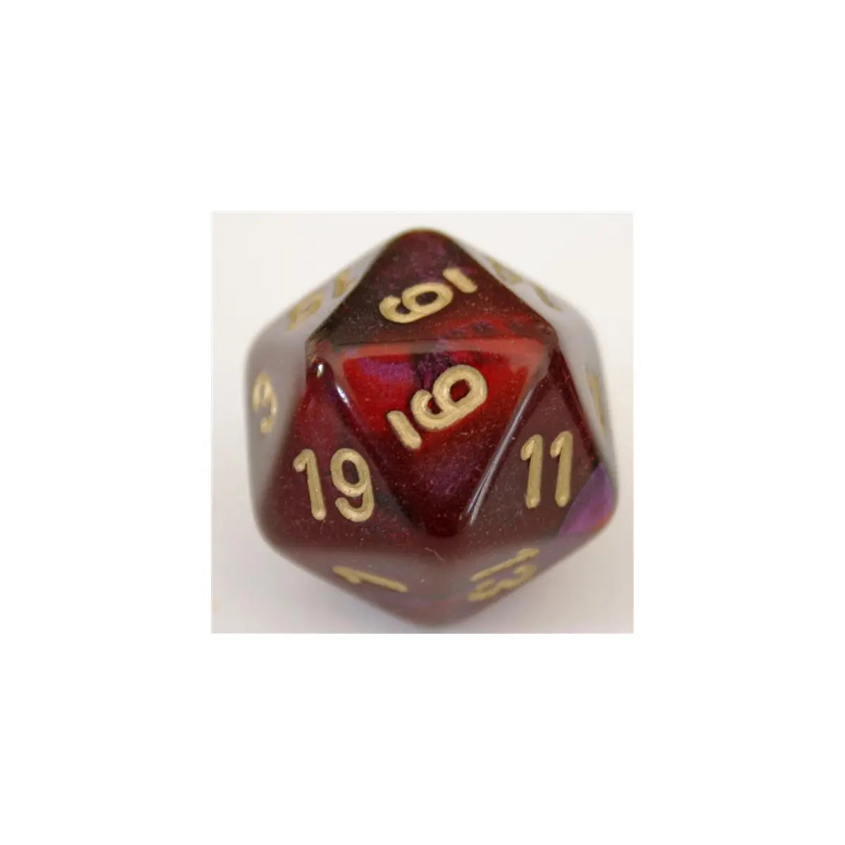 Chessex Gemini Purple-Red W20