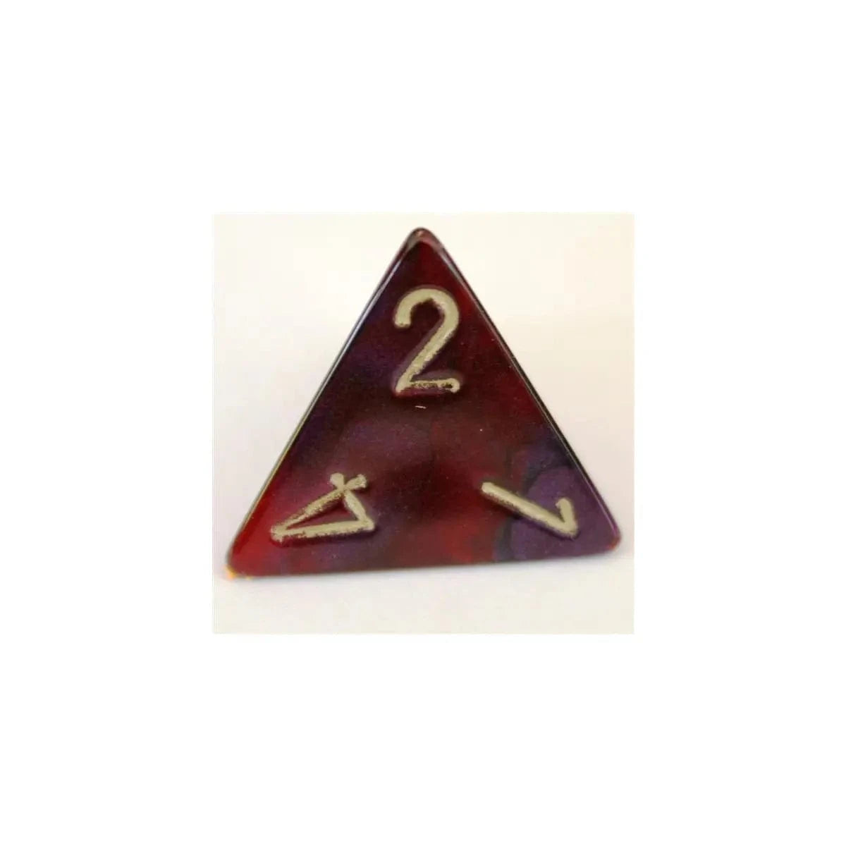 Chessex Chessex Gemini Purple-Red W4