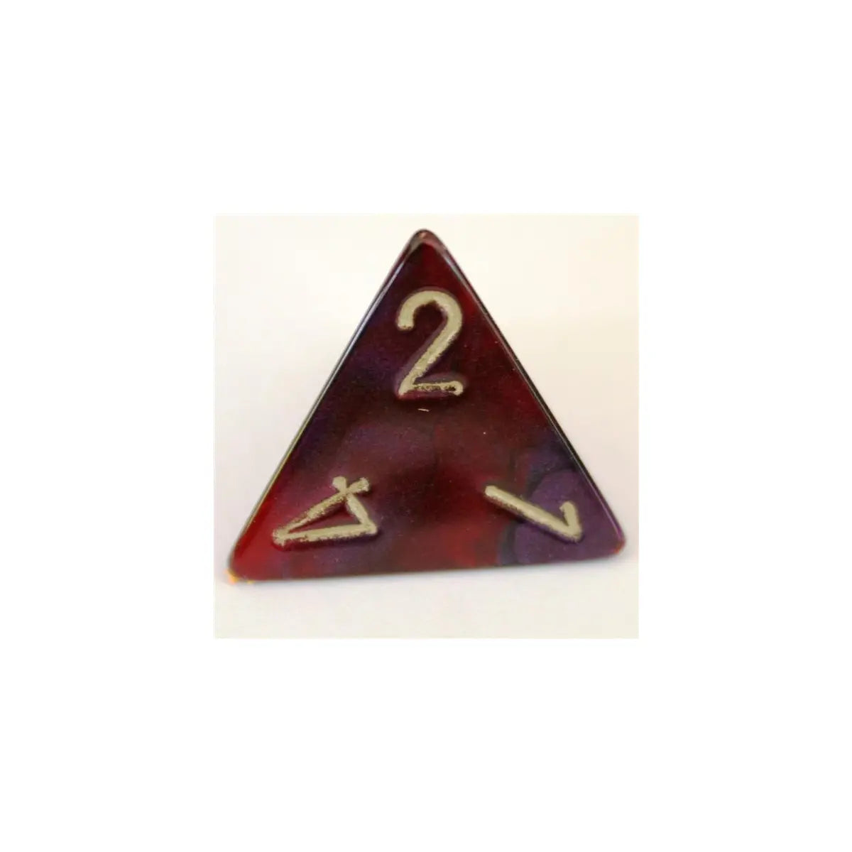 Chessex Gemini Purple-Red W4