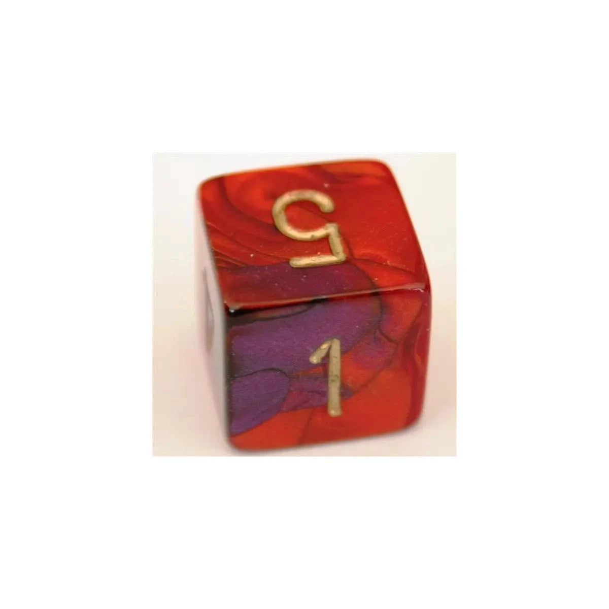 Chessex Chessex Gemini Purple-Red W6