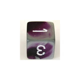 Chessex Chessex Gemini Purple-Steel W6