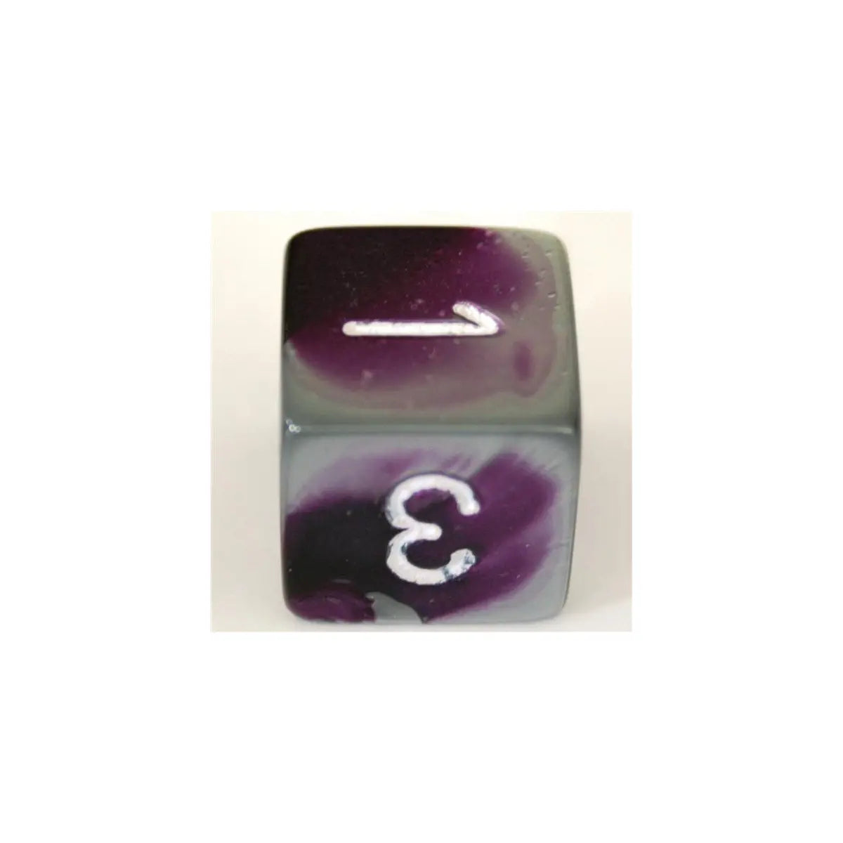 Chessex Gemini Purple-Steel W6