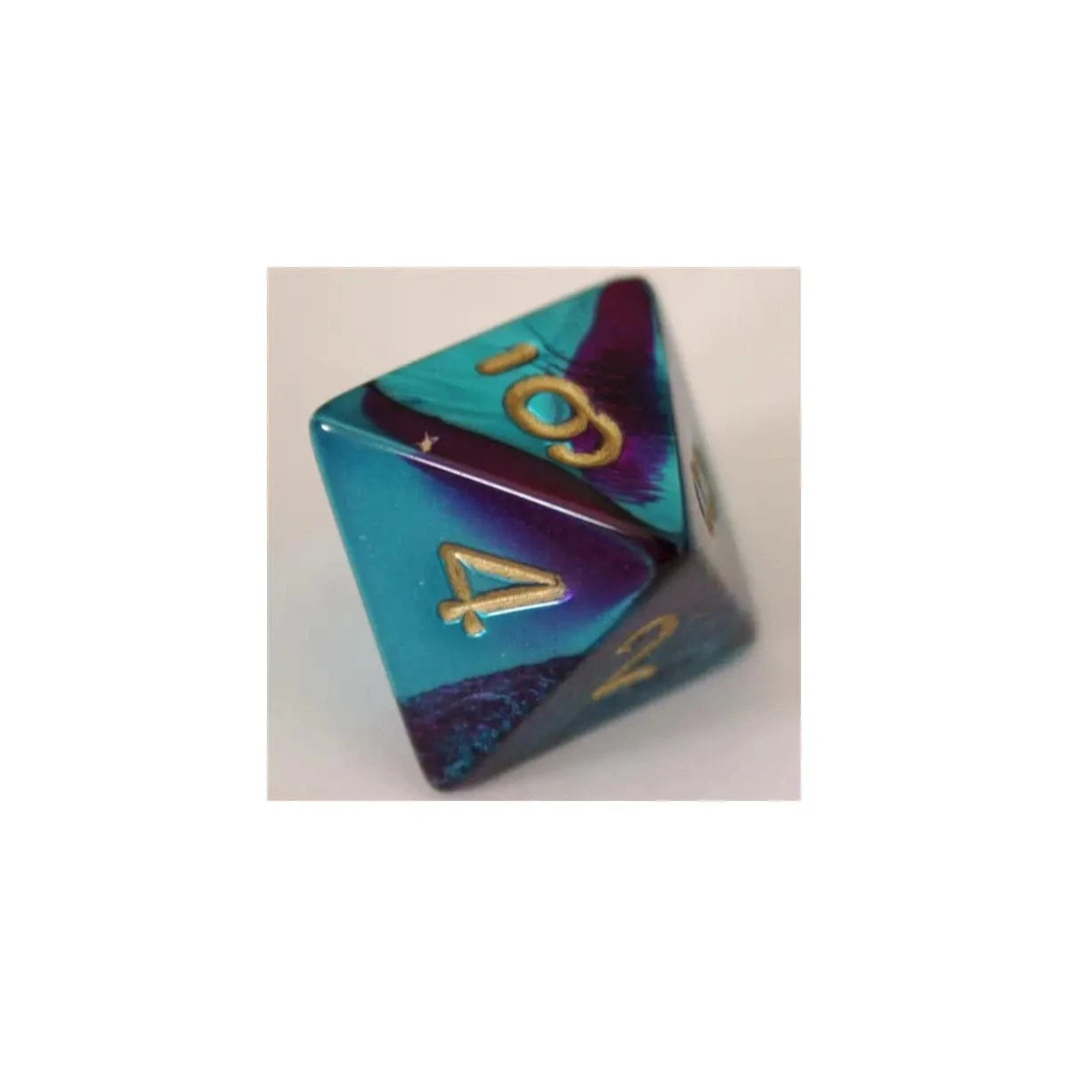 Chessex Chessex Gemini Purple-Teal W8