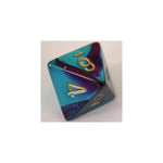 Chessex Chessex Gemini Purple-Teal W8