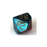 Chessex Chessex Gemini Red-Teal W10-0