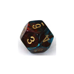 Chessex Chessex Gemini Red-Teal W12