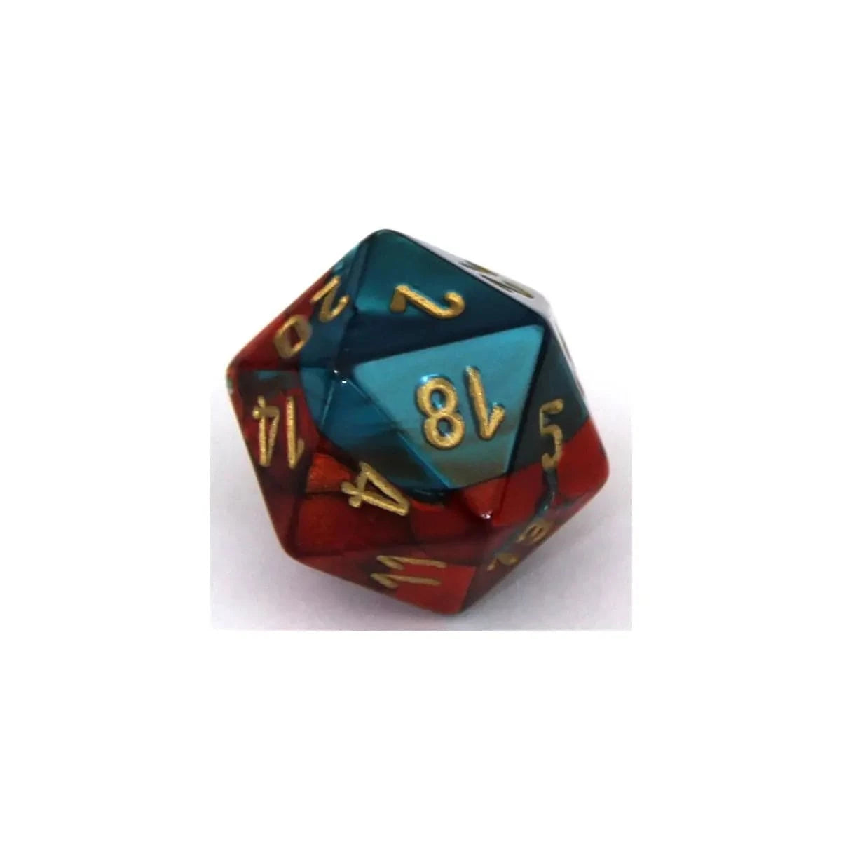 Chessex Chessex Gemini Red-Teal W20