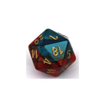 Chessex Chessex Gemini Red-Teal W20