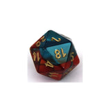 Chessex Chessex Gemini Red-Teal W20
