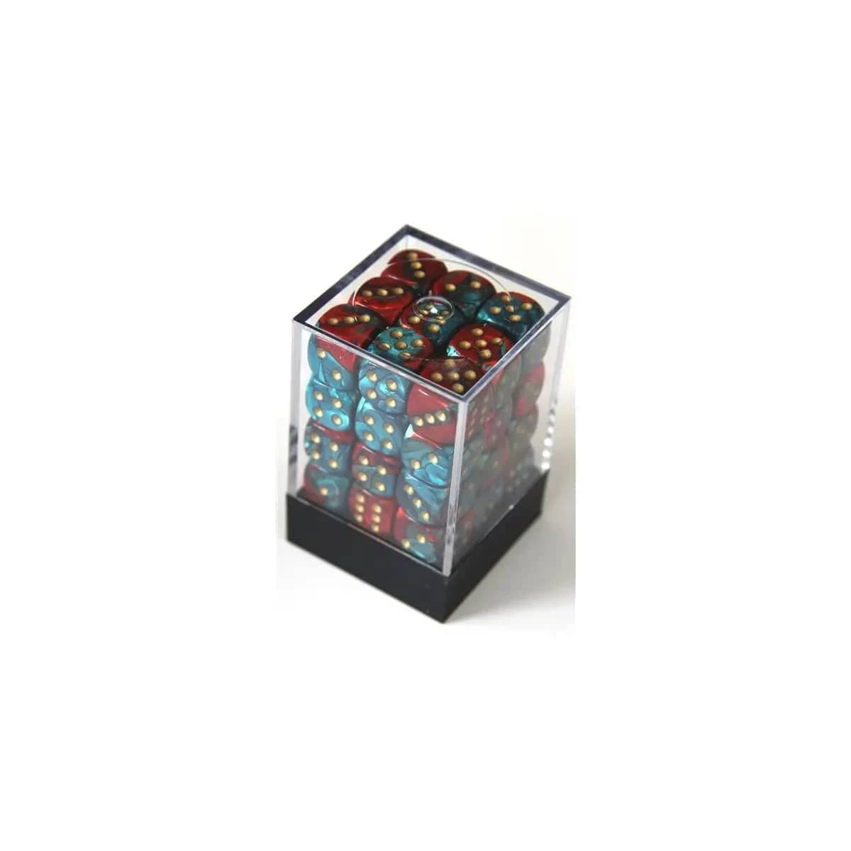 Chessex Chessex Gemini Red-Teal W6 12mm Set