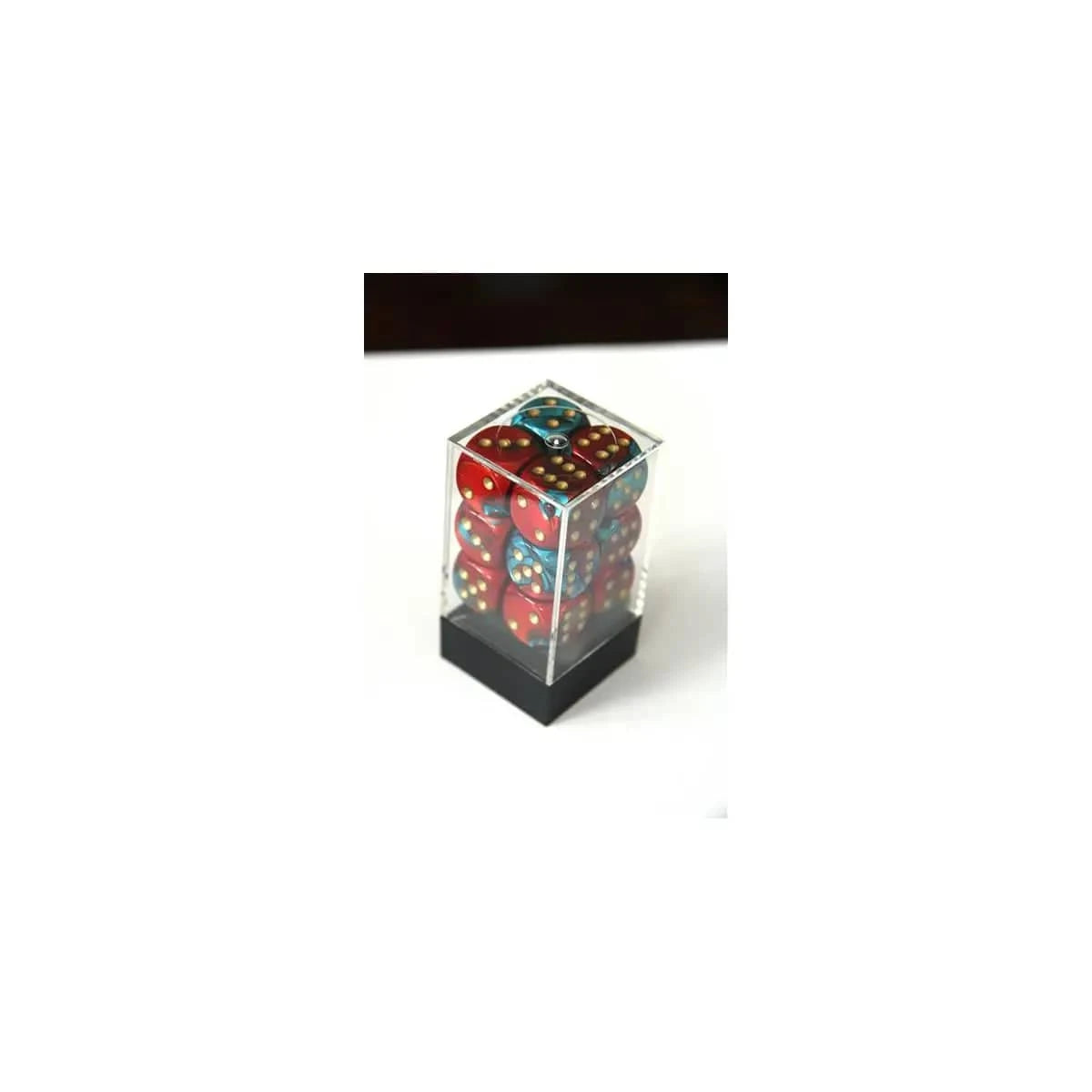 Chessex Chessex Gemini Red-Teal W6 16mm Set