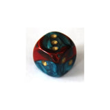 Chessex Chessex Gemini Red-Teal W6 16mm