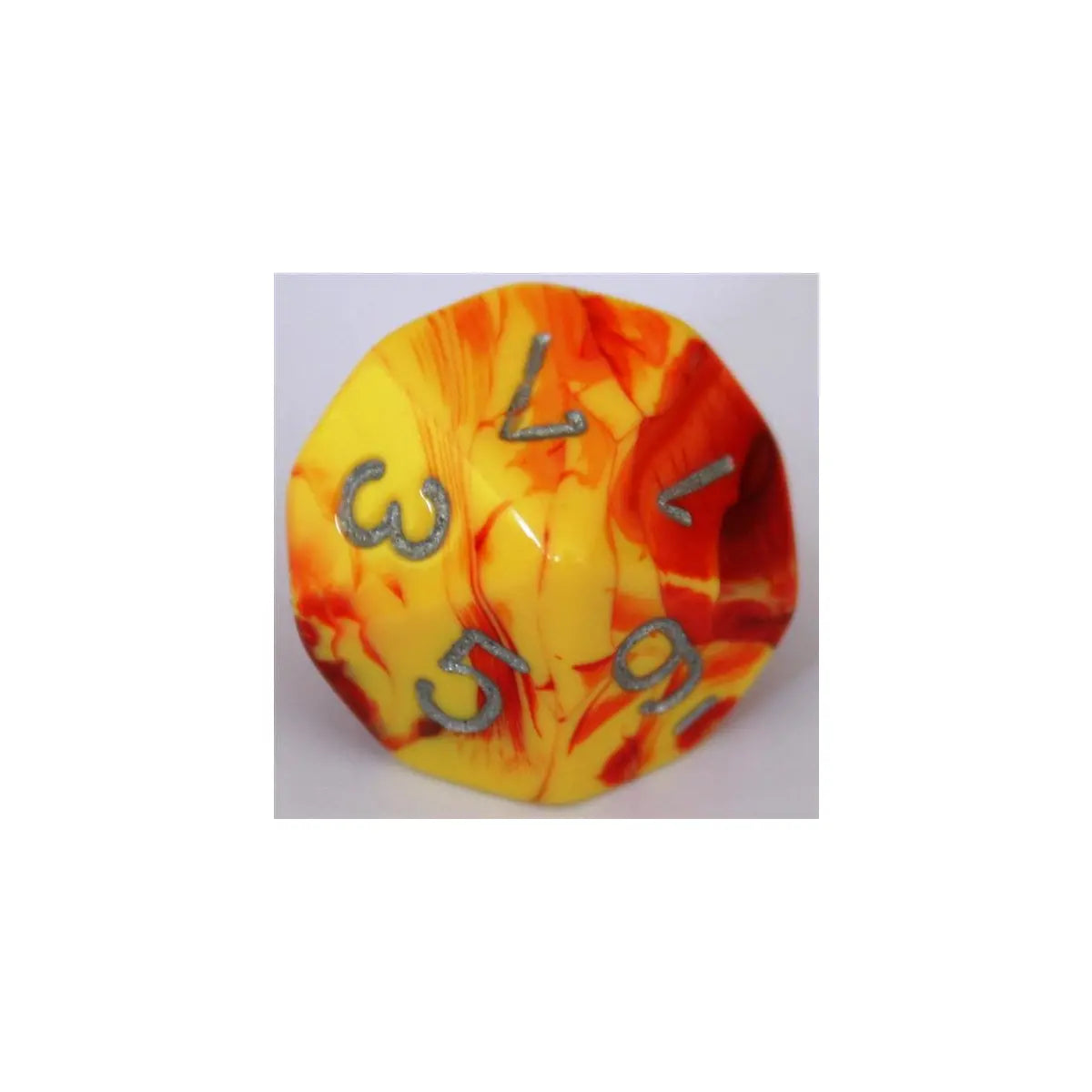 Chessex Gemini Red-Yellow W10