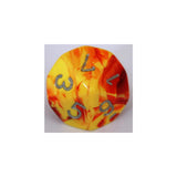 Chessex Gemini Red-Yellow W10