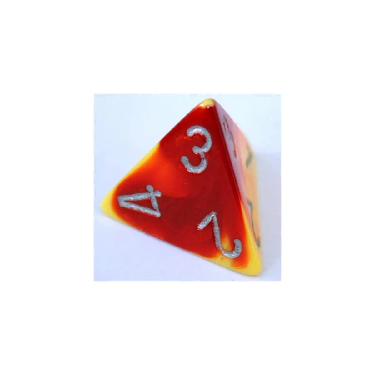 Chessex Chessex Gemini Red-Yellow W4