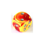 Chessex Chessex Gemini Red-Yellow W6 16mm