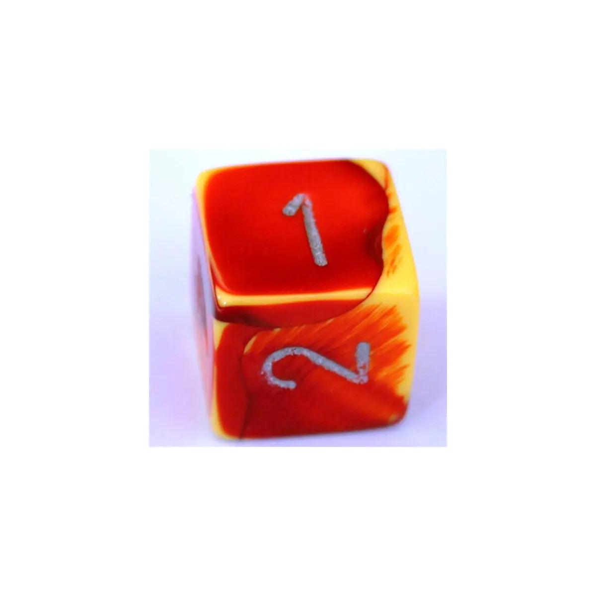 Chessex Gemini Red-Yellow W6