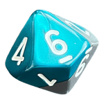 Chessex Chessex Gemini Steel-Teal W10