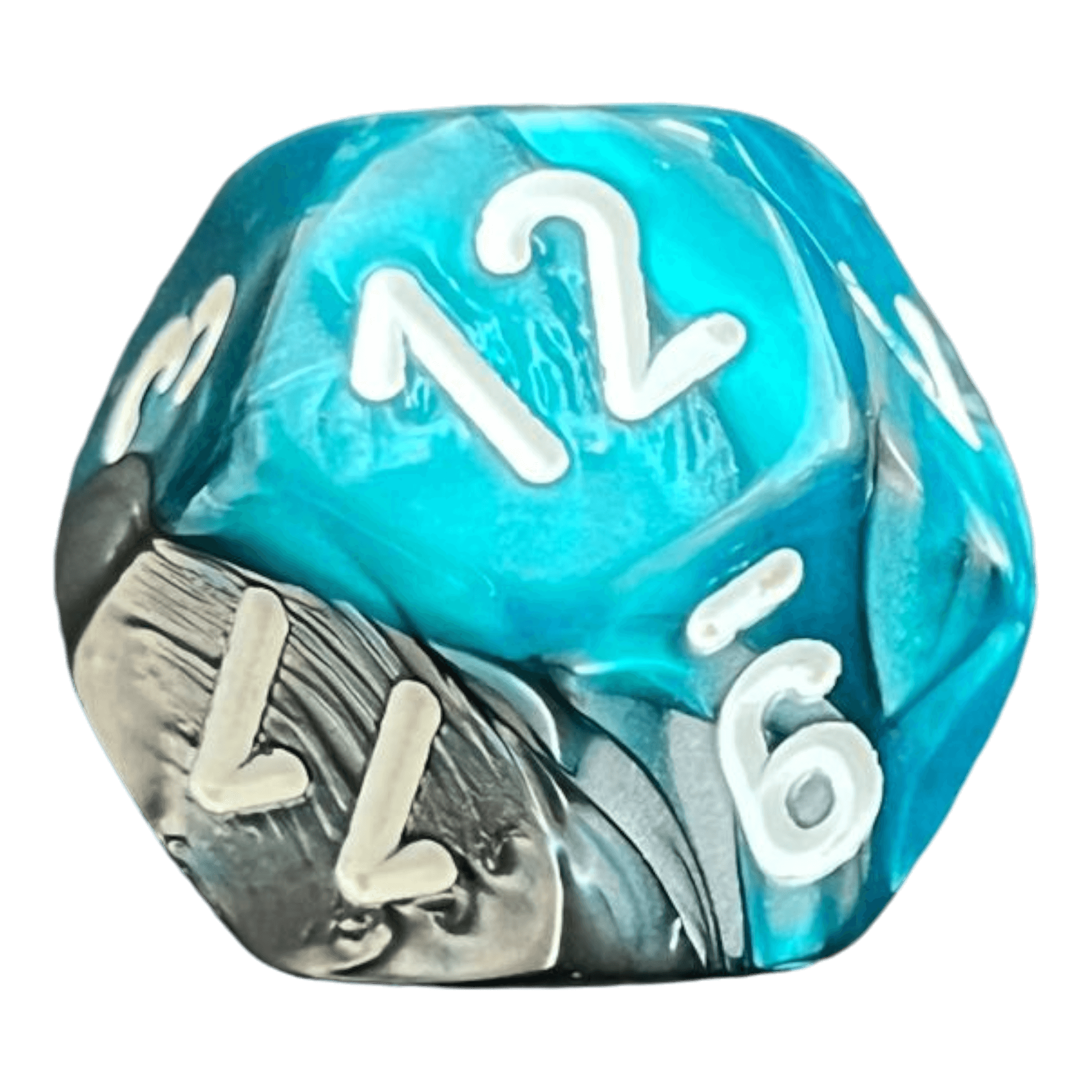 Chessex Chessex Gemini Steel-Teal W12