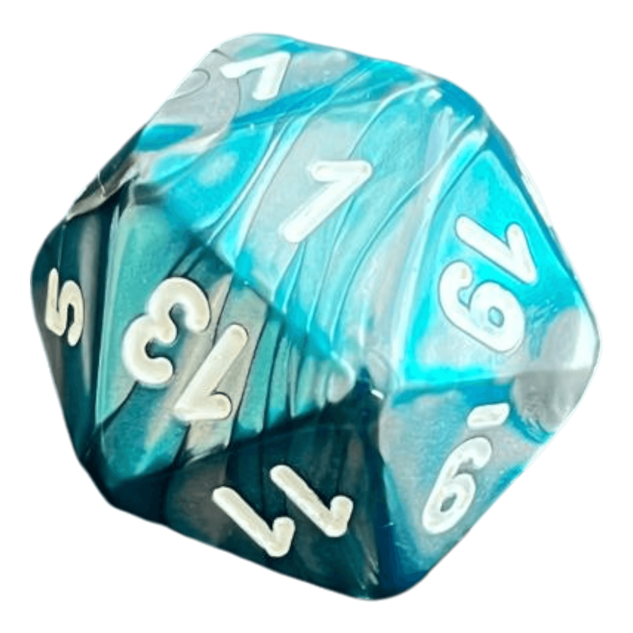 Chessex Chessex Gemini Steel-Teal W20