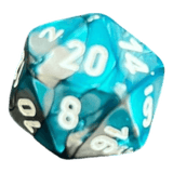 Chessex Gemini Steel-Teal W20