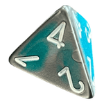 Chessex Chessex Gemini Steel-Teal W4