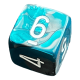Chessex Chessex Gemini Steel-Teal W6