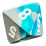 Chessex Gemini Steel-Teal W8