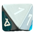 Chessex Chessex Gemini Steel-Teal W8